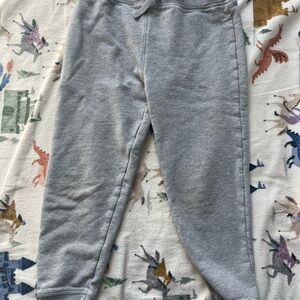Gray Kids Organic Jogger Pants